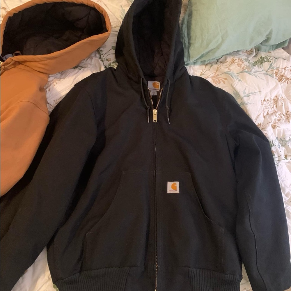 Carhartt Black Hooded Jacket